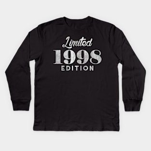 Limited Edition 1998 Birth Year 20 years old Kids Long Sleeve T-Shirt